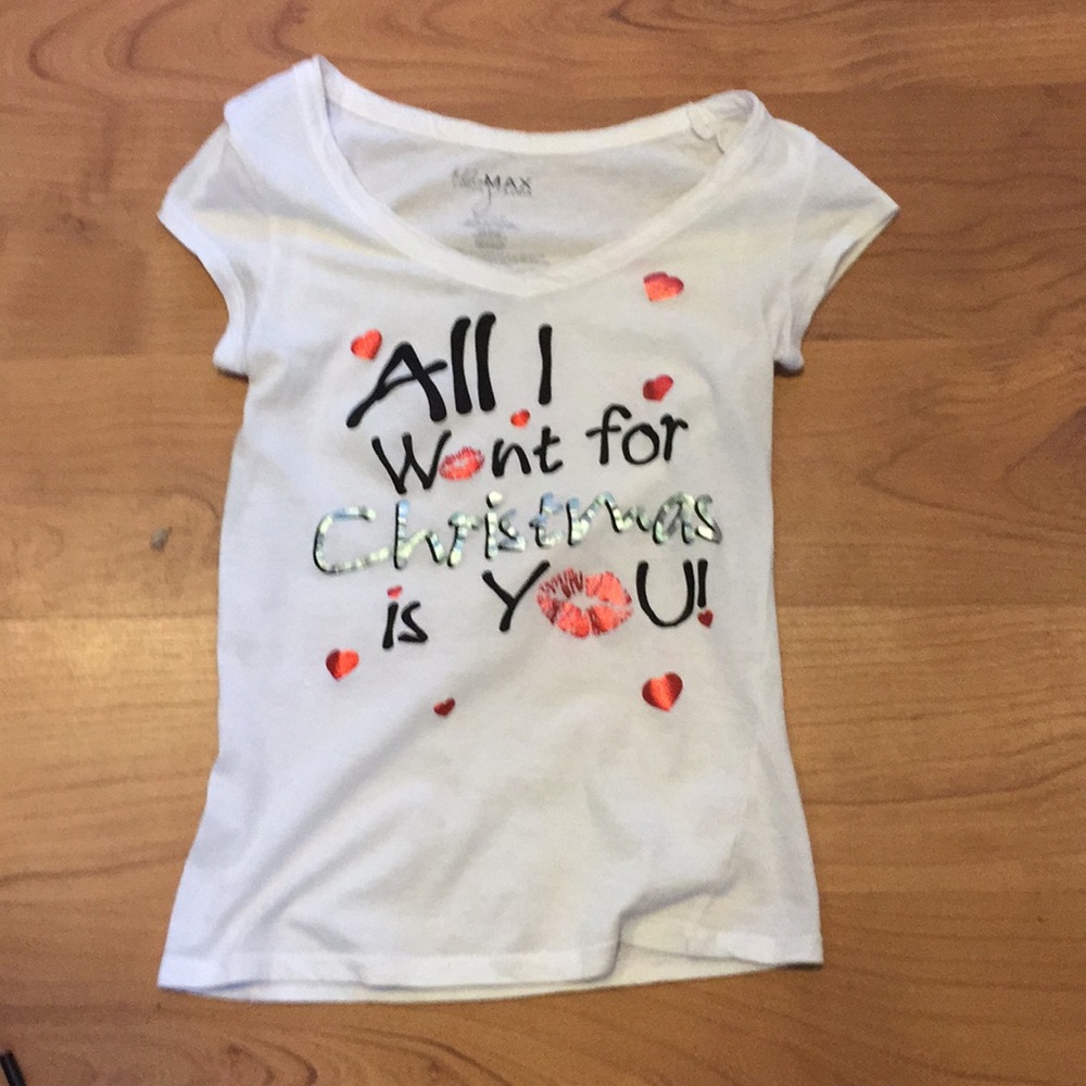 All I want for Christmas is you S fitted t shirt